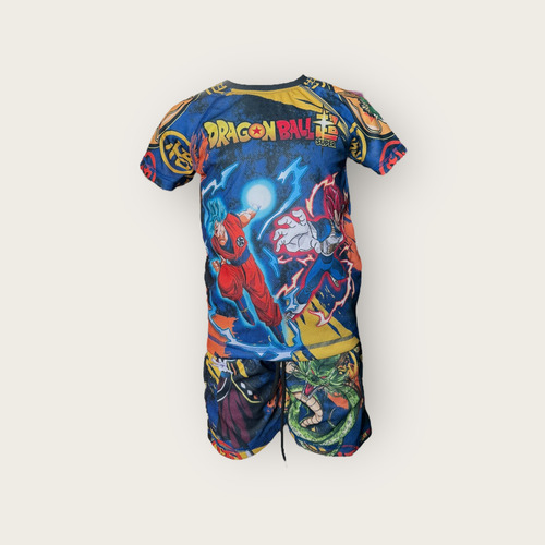 Conjunto Playera Y Short Niño Dragon Ball