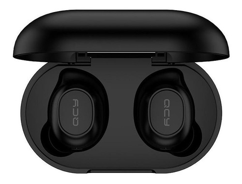 Imagen 1 de 3 de Audífonos in-ear inalámbricos QCY T9S TWS negro
