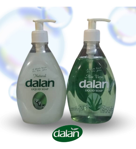 Jabon Liquido Dalan Con Dispensador Aloe Vera Y Natura 500ml