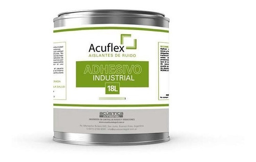 Pegamento Acuflex Para Paneles Acusticos De 1 Lts