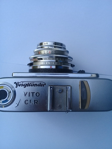 Camara De Fotos Antigua Alemana Voigtlander ! 35mm Gris (Usado)