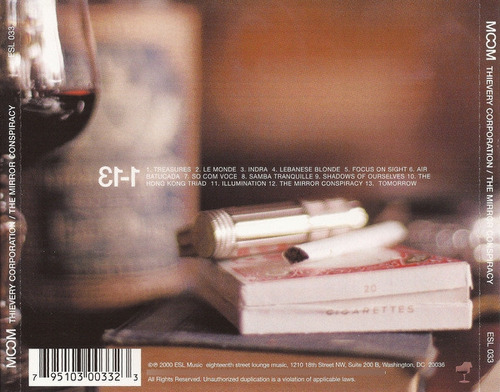 Cd The Mirror Conspiracy (thievery Corporation) Estándar