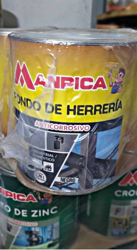 Fondo Herreria Negro Galón Manpica