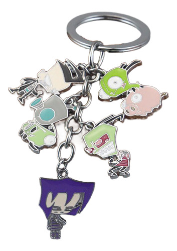 Llavero Personajes Invasor Zim De Colección