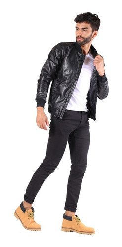 Imagen 3 de 6 de Zapatillas Hombre Botitas Moda Eco Cuero Simón De La Costa