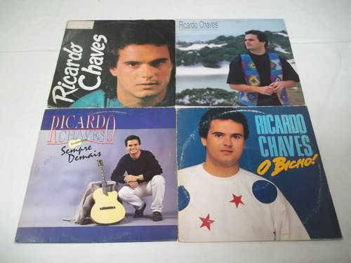 Lp Vinil - Ricardo Chaves - 4 Discos 