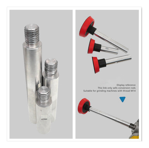 Varilla De Extensión Para Amoladora Angular, 3 Piezas, 75/10