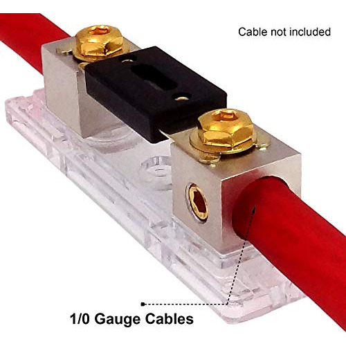 Portafusible Anl Línea De 0/2/4 Calibre Awg Fusible An...