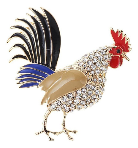 Pin De Broche De Animal De Gallo Para Tu Ropa, , Gorro, Etc