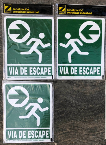 Señalización Vía De Escape 