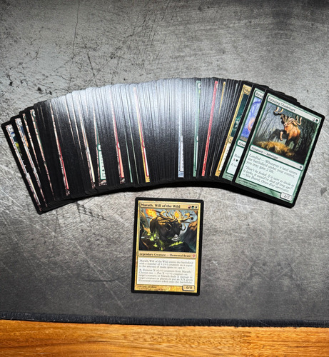 Set Magic Commander 2013 Nature Of The Beast + Dragon Shield Commander 2013 Nature Of The Beast Deck Inglés (Usado)