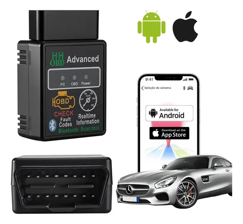 Scanner Automotivo Obd2 Bluetooth 2019 Android V2.1 Elm327