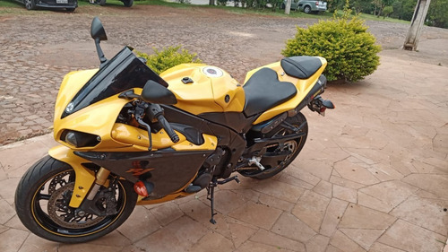 Imagem 1 de 6 de Motocicleta Yamaha Yzf R1 2009 Amarela Edição Especial