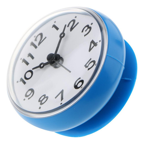 Reloj De Ducha Azul