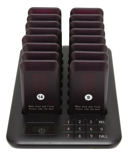 Sistema De Pager De Chamada De Restaurante Sem Fio
