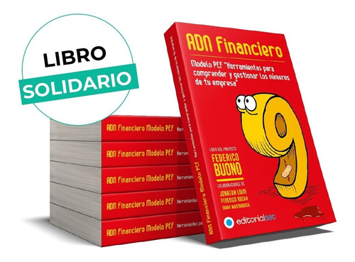 Imagen 1 de 4 de Libro Adn Financiero. Método Pef. Proyecto Solidario.