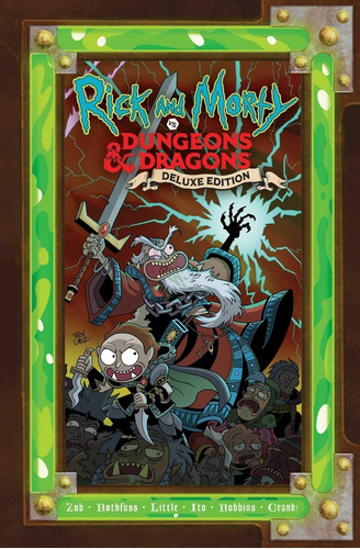 Libro Rick And Morty Vs Dungeons & Dragons - Deluxe Edition