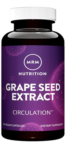 Mrm Nutrition | Grape Seed Extract | 120mg | 100 Capsules