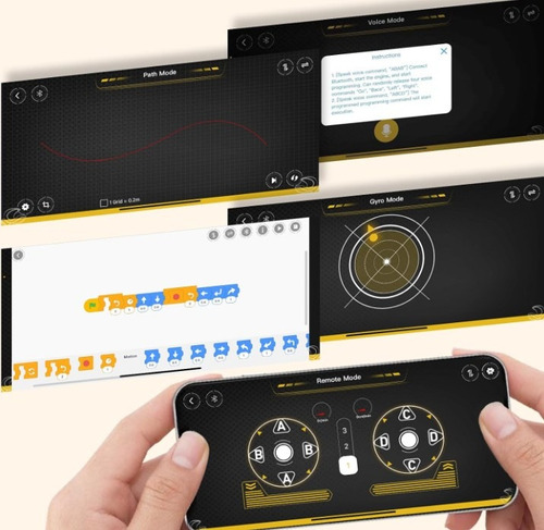 Robot Bumblebee Transformador Control App. Color Rojo Personaje Rojo