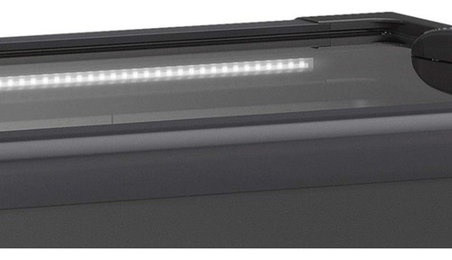 Freezer/conservador Horizontal All Black Ghd-300 Lb Pr 295 L 127v