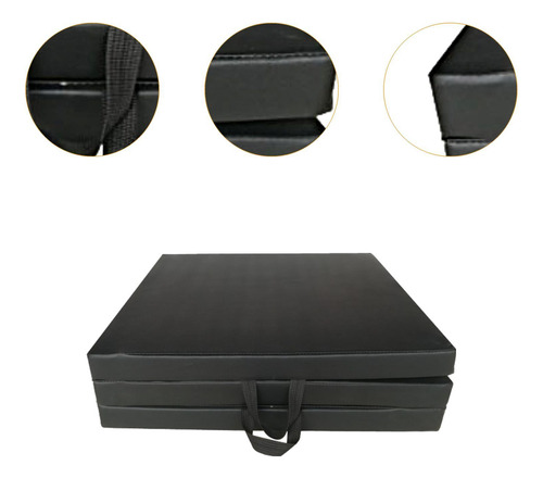 Colchoneta Plegable Para Ejercicios, Colchoneta De Negro