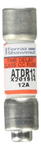 Mersen Atdr12 600v 12a Cc Fusible De Retardo De Tiempo, Paqu