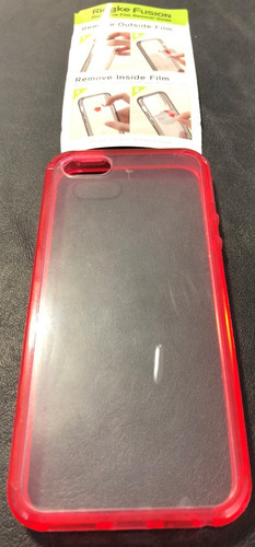 Imagen 3 de 6 de Funda Ringke iPhone SE/5/5s Fusion Aqua Red (eco Package)