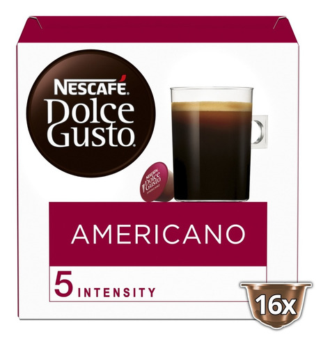 Cápsulas De Café Nescafé® Dolce Gusto® Americano 16 Cápsulas