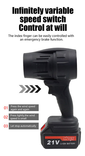 Miniventilador Clear Dry Jet, Miniinterruptor Turbo The Jet,