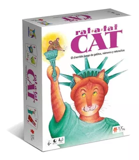 Juego De Mesa Rat A Tat Cat Juego De Cartas Top Toys Lelab