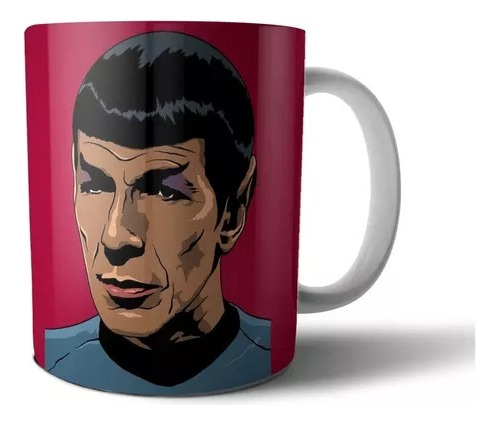 Taza De Cerámica - Star Trek (spock)