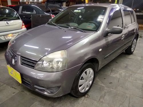 Imagem 3 de 12 de Renault Clio 1.0 16v Flex Expression 4p Completo 2007 Cinza