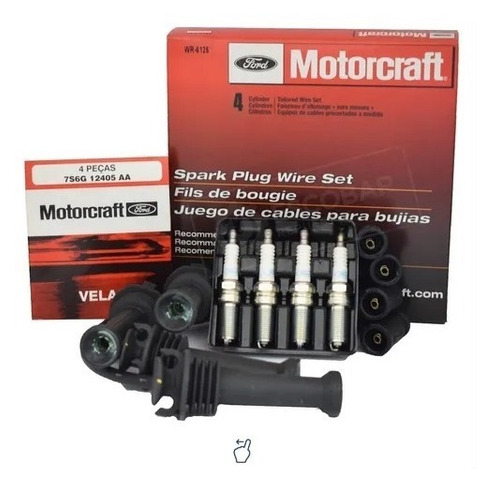 Kit Cables Y Bujias Motorcraft Ford Ecosport 1.6 16v Sigma