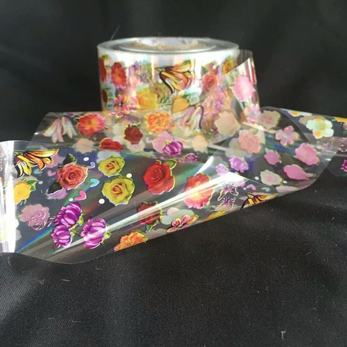 10 Foil Flores 20 Cm X 4 Cm En Bolsa De Celofan