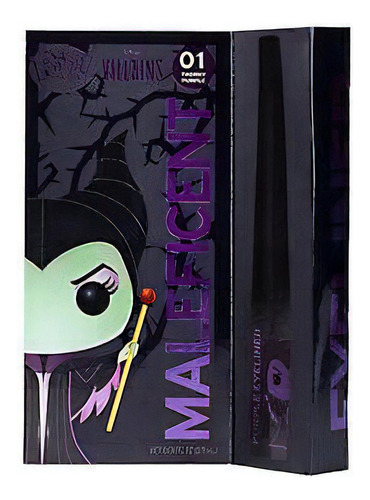 Funko Delineador Tb- Eyeliner - Maleficent (purple) Color Purple