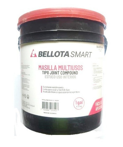 Pasta Profesional Masilla Multiusos Galon Marca Bellota