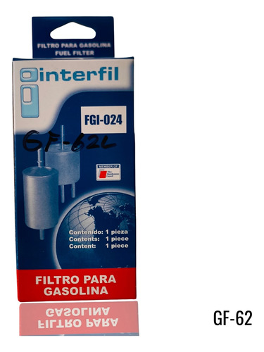 Filtro De Gasolina Universal 