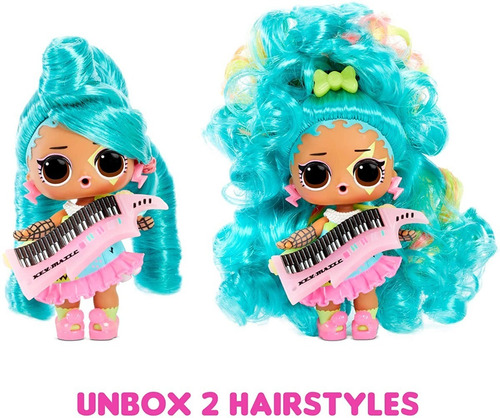 Lol Sorprise Remix Hair Flip Muñeca Con 15 Sorpresas