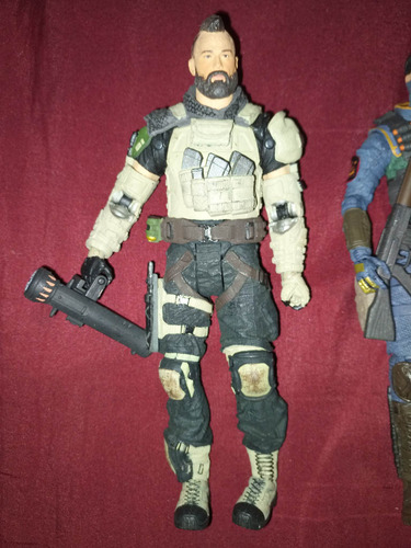 Figuras Call Of Duty Mcfarlane Ruin Seraph Ghost Y Soap (Usado)