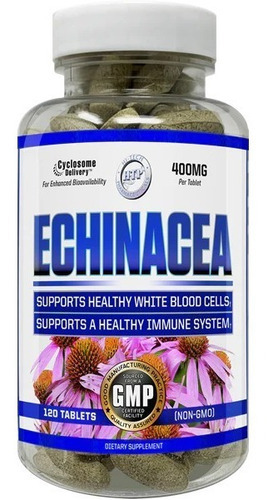 Echinacea de alta tecnologia 400 mg 120 comprimidos de sabor sem sabor