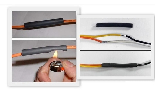 Aislante Empate Cable Termoencogible Termo Encogible 330 Pz