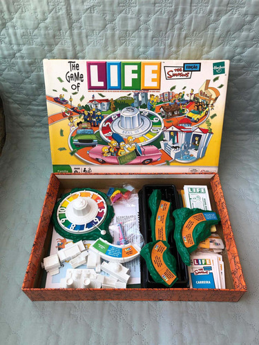 Jogo Da Vida Simpsons Hasbro The Game Of Life The Simpsons