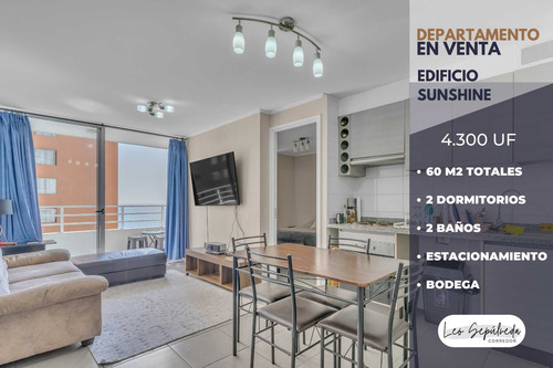 Hermoso Departamento En Edificio Sunshine (82005)