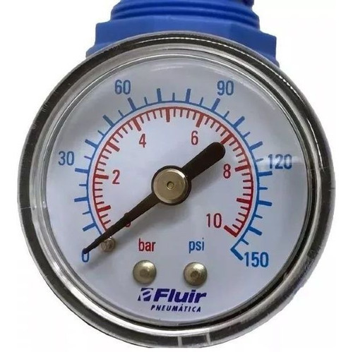 Filtro De Ar C/ Regulador 1/4 Fluir - Para Compressores