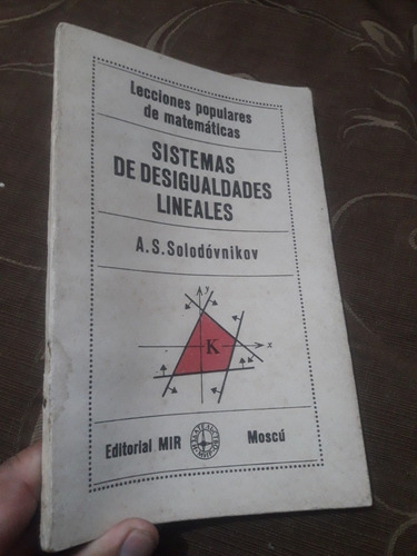 Libro Mir Sistemas De Desigualdades Lineales