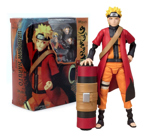 Figura Naruto Anime Movable Decoración Naruto Uzumaki + 