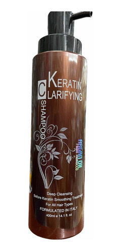 Shampoo Keratin Clarifying Argan 400ml