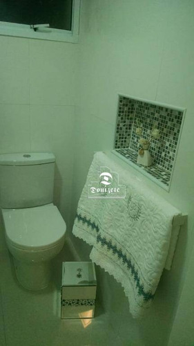 Apartamento Com 2 Dormitórios À Venda, 54 M² Por R$ 361.000,00 - Vila Príncipe De Gales - Santo André/sp - Ap15879