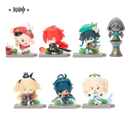 Genshin Impact - Kit 2 Mini Action - Action Figure