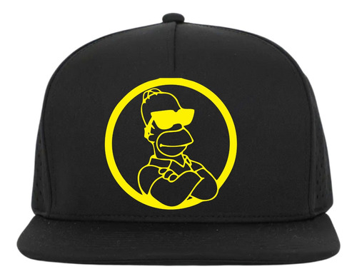 Gorra Plana Homero Simpson Snapback Reflective